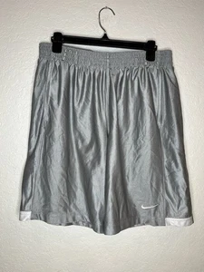 Herren Nike Dri Fit Athletik Training Kordelzug Shorts Große L - grau - Bild 1 von 4