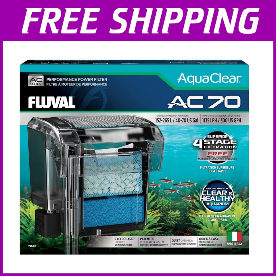 Energy Efficient Black Aquarium Filter - Image 1 of 4