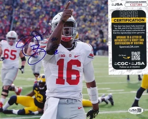 JT Barrett Signed Autographed 8x10 Photo JSA COA Ohio State Buckeyes - Picture 1 of 1