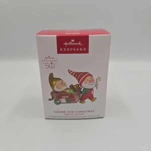 2023 Punze Wichtel zu Weihnachten 50. Sonderedition Andenken Ornament NEU - Bild 1 von 4