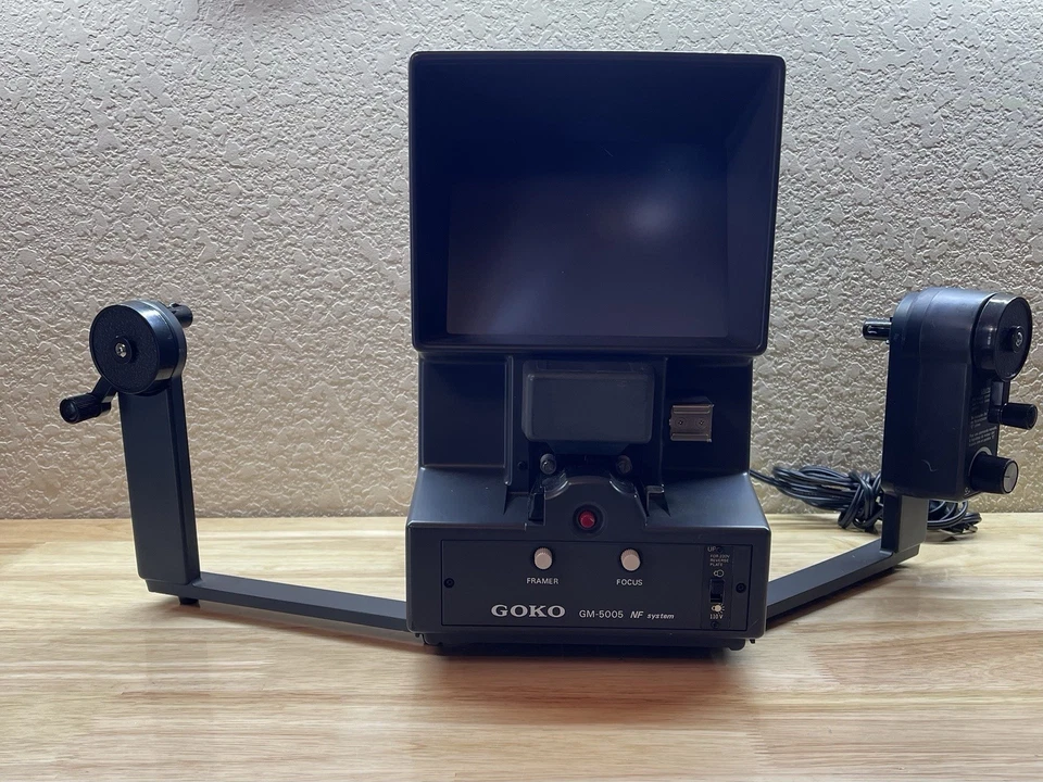 Visor/Editor GOKO GM-5005 SUPER 8 sin probar, hecho en Japón *LEER* Foto 1 de 4