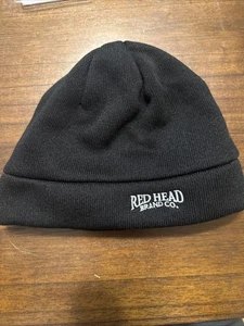 Red Head Brand Co Beanie Men Large Black Hunting Winter Gorpcore Outdoor Hiking - Picture 1 of 3