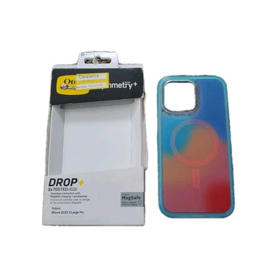 Funda de teléfono OtterBox simetría azul mármol para iPhone 2022 X-Large Pro multicolor Foto 1 de 2