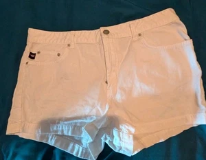 Pantalones Cortos Bongo Junior Niñas Blancos Denim Talla 13 Tiro Bajo Daisy Duke Pantalones Cortos - Imagen 1 de 3