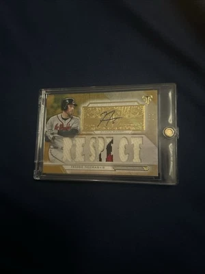 Freddie Freeman Respect Auto Patch 9/9 TTAR-FF5 - Image 1 of 2