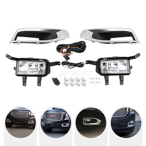 Luces antiniebla de parachoques para GMC Yukon/Yukon XL 2015-2018 luces de conducción con interruptor de cable - Imagen 1 de 12