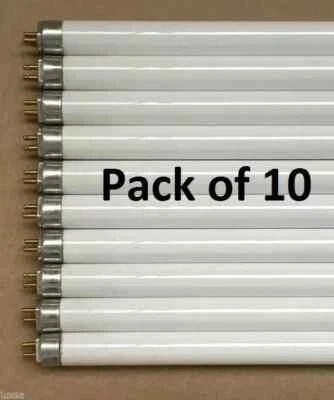 10 x 14 Watt 549mm x 16mm Cool White 840 14W T5 1350lm Fluorescent Tube Patron - Image 1 of 4