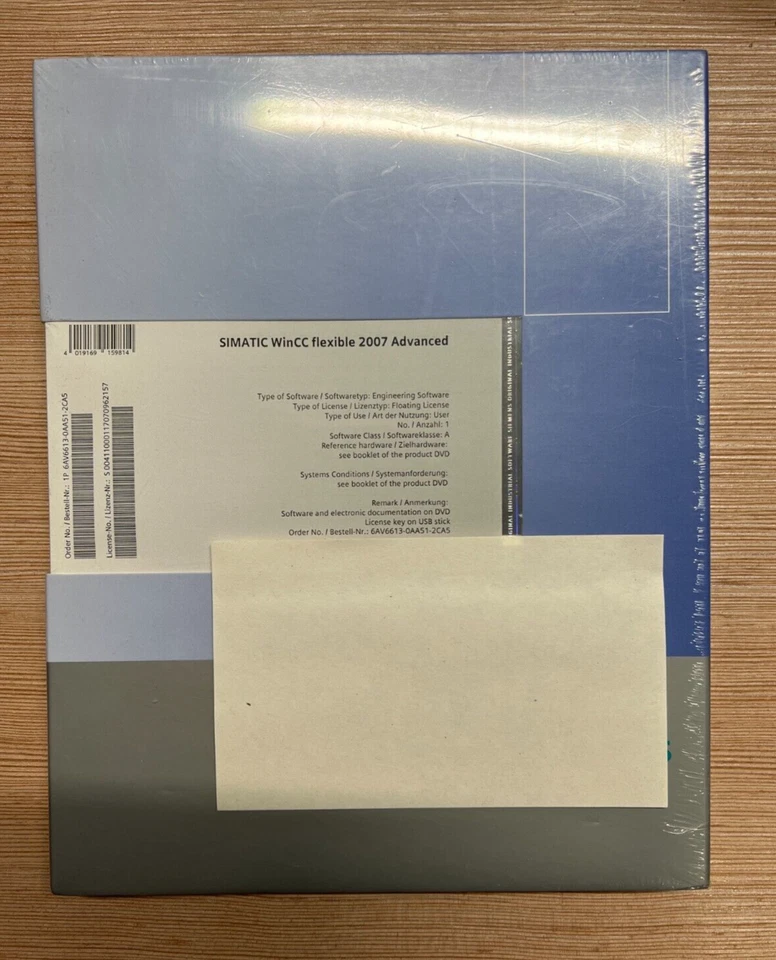 Siemens SIMATIC WinCC flexible 2007 Advanced        6AV6613-0AA51-2CA5 - Bild 1 von 1