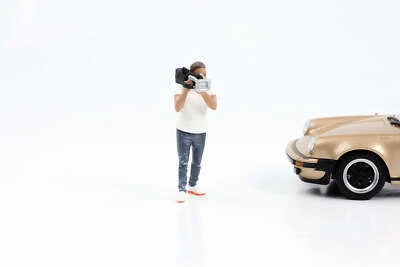 1:24 Figura On-Air Cameraman Antony American Diorama Figura 3 - Immagine 1 di 4