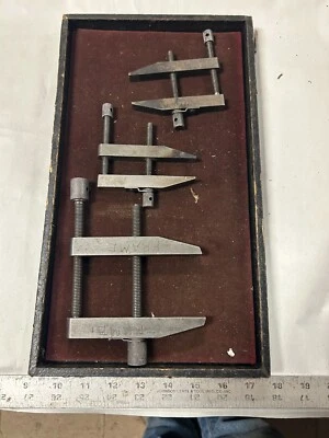 MACHINIST DrOo TOOLS LATHE MILL Machinist Lot of Various Parallel Clamps - Image 1 of 4