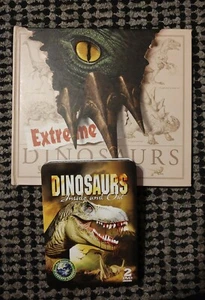 Extreme Dinosaurs Interactive Book and 2 Disc Dinosaur DVD Set - Picture 1 of 9