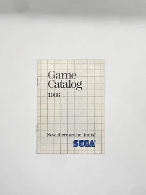 1986 Sega Master System Video Game Catalog Booklet No Writing Very Clean - Image 1 of 2