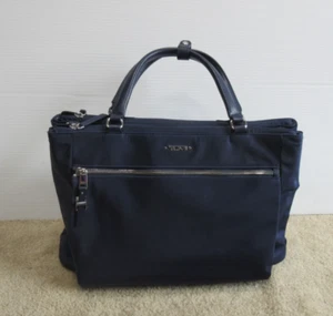 Tumi Voyageur Laptoptasche Sheryl dunkelblau Nylon klein Business - Bild 1 von 15