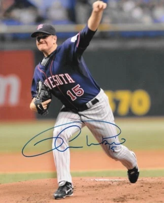 * GLEN PERKINS * Foto firmada 8x10 * MINNESOTA TWINS * CERTIFICADO DE AUTENTICIDAD * 1 Foto 1 de 2