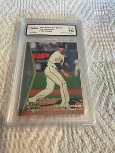 Tim Lincecum Giants 2007 cubierta superior edición SP ROOKIE RC # 166 grado 10 L@@K - Imagen 1 de 2