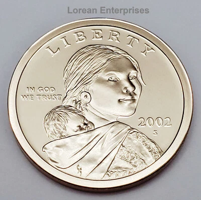 2002 S Sacagawea Dollar ✼PROOF✼ - Image 1 of 2