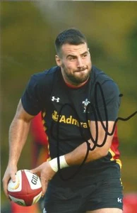 WALES & OSPREYS RUGBY UNION: SCOTT BALDWIN SIGNED 6x4 ACTION PHOTO+COA - Picture 1 of 1