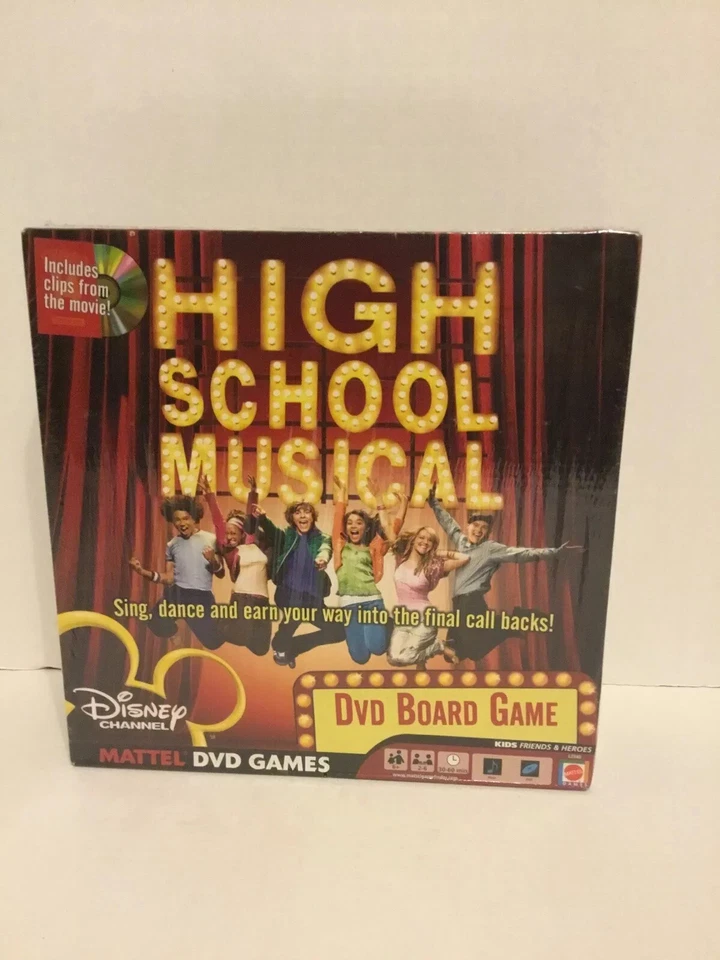 Juego de mesa DVD musical High School edición 2006, nuevo/sellado. Foto 1 de 2