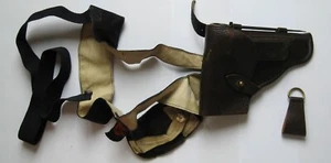 Pistol Holster Leather Military Soviet Vintage USSR 1980 - Picture 1 of 12