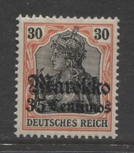 Alemania 1911 oficinas en Marruecos 35 céntimos emisión como nuevo*, Michel #51y $36.00 - Imagen 1 de 2