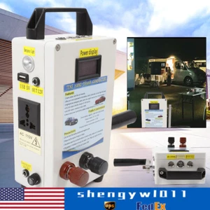 Portable Hand Crank Generator Emergency Power Supply Charger Camping Outdoor USA - Picture 1 of 11