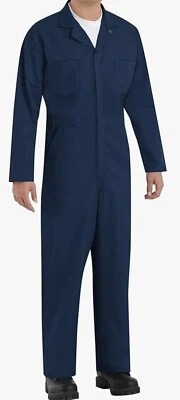 Mens Work Utility Coveralls Overalls - Size 46S - Image 1 of 4