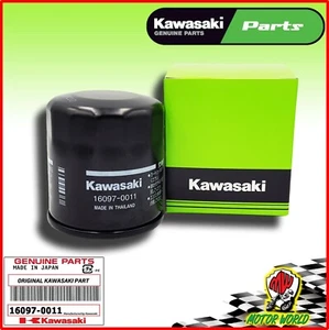 16097-0011 FILTRO OLIO ORIGINALE PER KAWASAKI NINJA ZX-10R 1000 KRT REPLICA 2020 - Foto 1 di 1