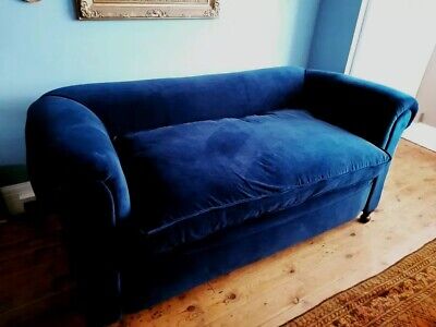 Cat Damage Sides. Antique Sofa,victorian Sofa,chesterfield Sofa,edwardian Sofa • 200£