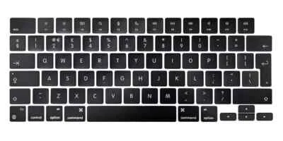Apple MacBook Pro Keycaps Full Set Key Caps for A2442 A2485 M1 14" 16" 2021 UK - Image 1 of 2