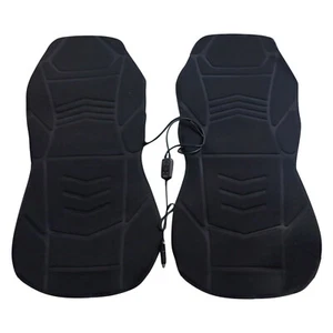 Car Heated Seat Cover Soft Breathable Cushion Warmer Heating Warming Pad Cover - Picture 1 of 22