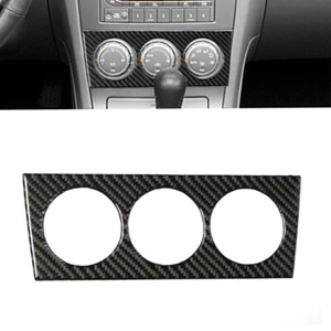 Carbon Fiber Center Console AC Switch Panel Cover Trim For Subaru Forester 05-08 - Picture 1 of 11