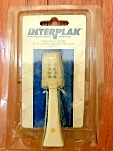 INTERPLAK Color-Coded Interchangeable Brush Head RB-1 (VTG 1991) 1 Yellow - Picture 1 of 2
