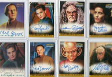 Star Trek DS9 Deep Space Nine Autograph & Costume Card Selection NM 