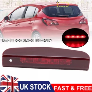 Third Brake High-Level Light Rear Stop Lamp For Vauxhall Corsa D/E 5 Door 07-19 - Picture 1 of 10