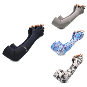 Un par de mangas deportivas para brazos ciclismo correr pesca escalada cubierta para brazos protector solar - Imagen 1 de 19