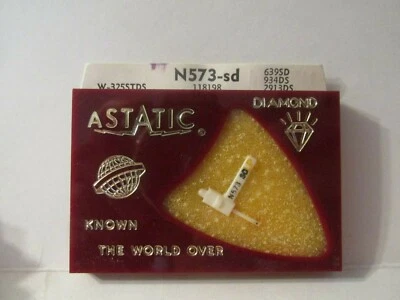 Vintage Astatic  N573-sd Diamond Phonograph Record Album Player Stylus Needle - Image 1 of 2