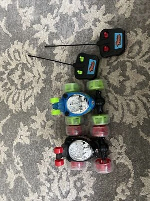 Stunt Twisterz Rc Car One Red And One Green - Image 1 of 4