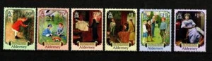 ALDERNEY 2021 SECRET GARDEN  SET OF 4 MNH - Picture 1 of 1