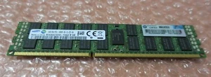 HP 761501-B21 24GB (1x24GB) 3RX4 PC3L-10600R-9 DDR3 Server Memory 716322-081 HPE - Picture 1 of 4