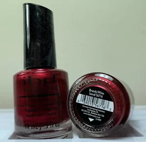 IBD Nail Polish 14ml / 0.5 fl.oz - Brandy Wine - Long Lasting Lacquer - Picture 1 of 1