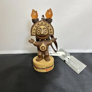 NEW Disney Parks Polynesian Village Resort Light Up Tiki God Christmas Ornament - Picture 1 of 10