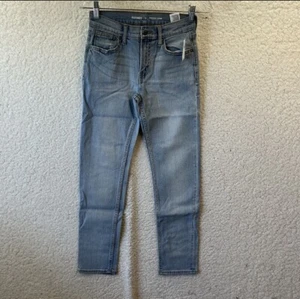 Old Navy Original Taper built in Flex High Rise Jeans Light Blue Girl’s Size 12 - Picture 1 of 12