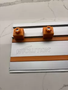 Evolution Guide Rail Plunge Stops Limits Track Kickback Repetitive Cuts 1 PAIR - Picture 1 of 4