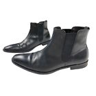 Mezlan Mens Size 11.5 M Ankle Boot Shoe Chelsea Black Leather