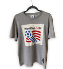 Vintage 90er Jahre Adidas Weltmeisterschaft USA Shirt FIFA TM L