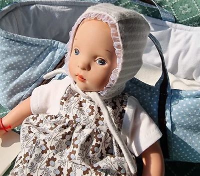 Käthe Kruse Natterer Mini Minouche Baby Puppe Holly 27 cm Künstlerpuppe , Doll - Bild 1 von 4