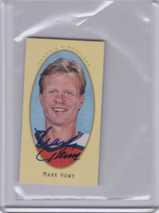 Mini firmas de campeón de Parkhurst Champions 2011-12 #32 Mark Howe *S5394 - Imagen 1 de 1