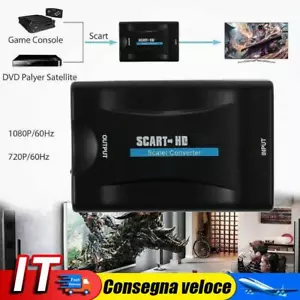 1080P HDMI to SCART Video Audio Upscale Converter Adapter for Smartphone HD TV - Bild 1 von 8