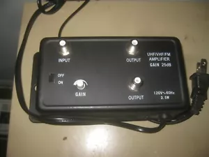 Premier Farnell UHF/VHF/FM Amplifier 25dB - Picture 1 of 6