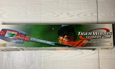 Tiger Woods Radica Electronic Ultimate Golf portable Handheld Video Game OG Box - Image 1 of 4